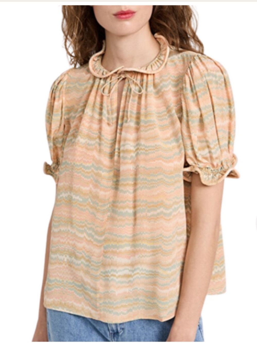 ULLA JOHNSON | CORINE TOP  | COLOR OPAL